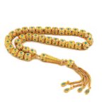 Royal Rosary Inlaid with Gold